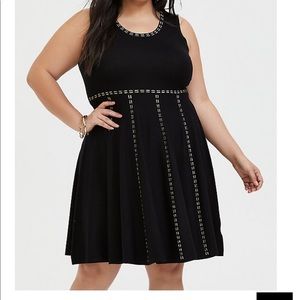 Torrid knit skater dress